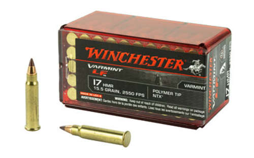 Ammunition Winchester Ammunition Varmint LF 17HMR WIN VARMINT LF 17HMR 15.5GR NTX 50/